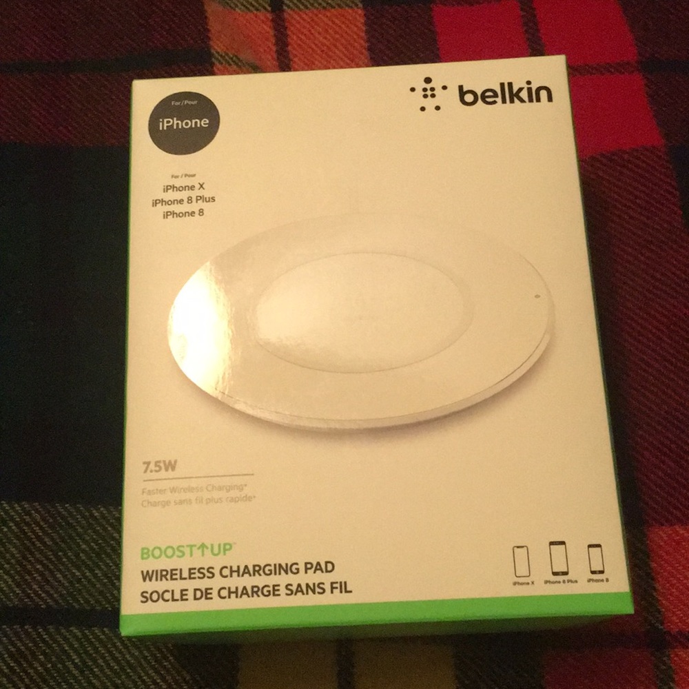 iPhone charging pad
